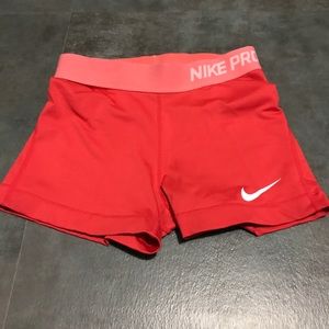 Nike Pro women's training shorts
